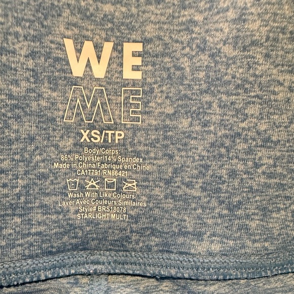 We Over Me Color Blocked Leggings Light Blue Size XS - Picture 5 of 5